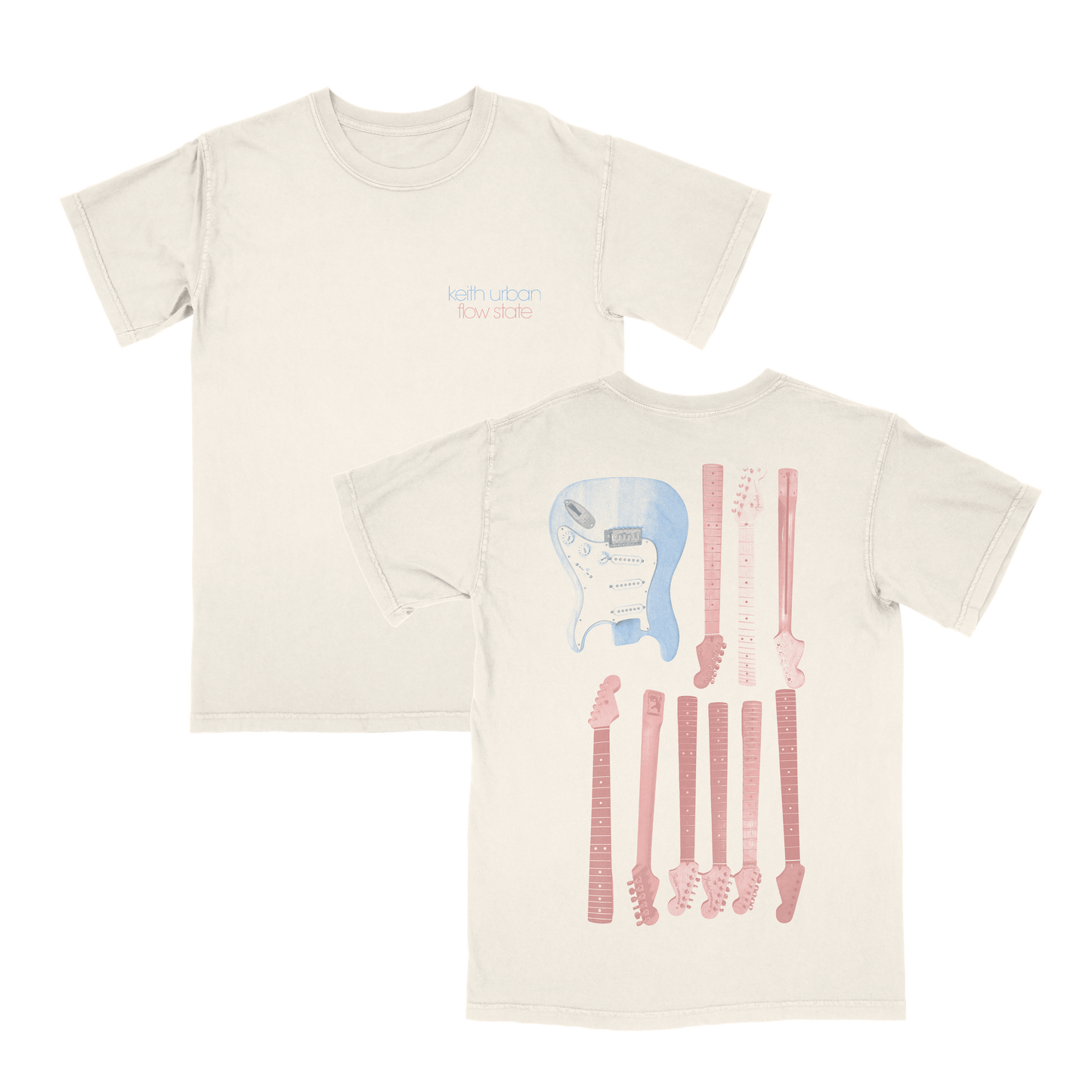 Flow State Ivory Guitar Tee (Pre-Order)